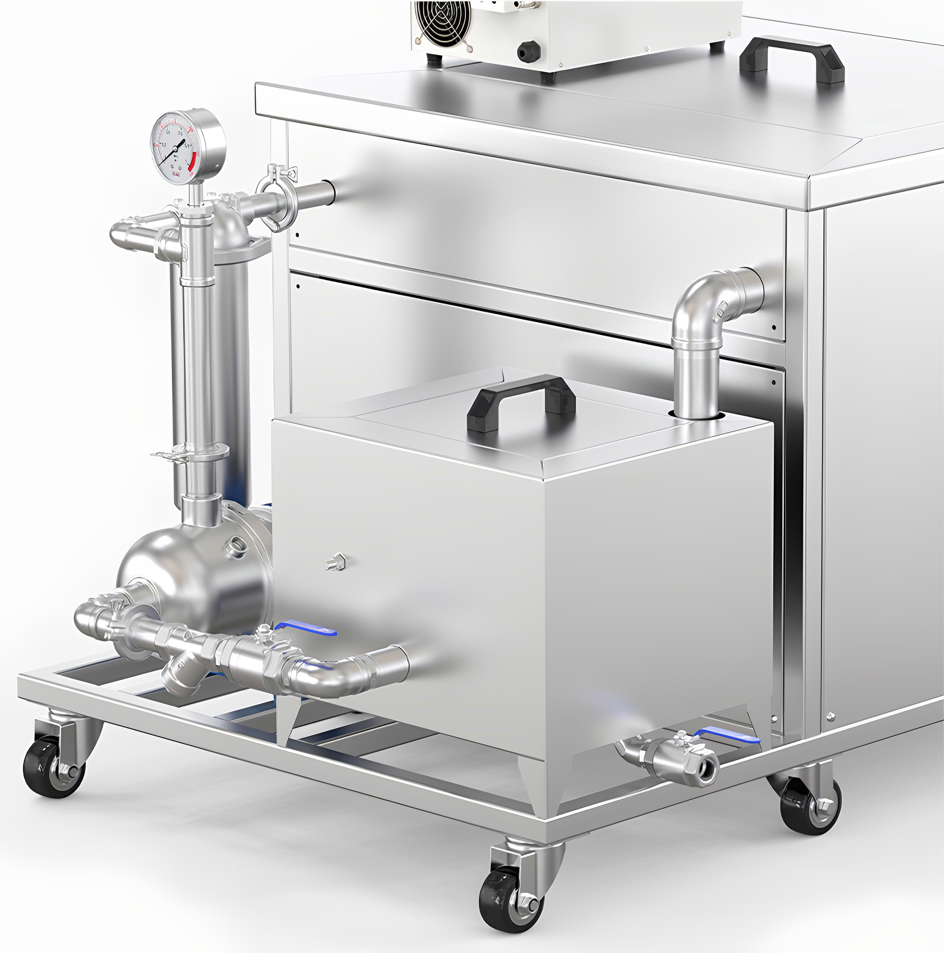 冠博仕GM72360L單槽過濾循環(huán)超聲波清洗機(jī) | 360L/3600W | 工業(yè)級(jí)除油除銹設(shè)備可清洗桿角件、角碼、彎管、墊片