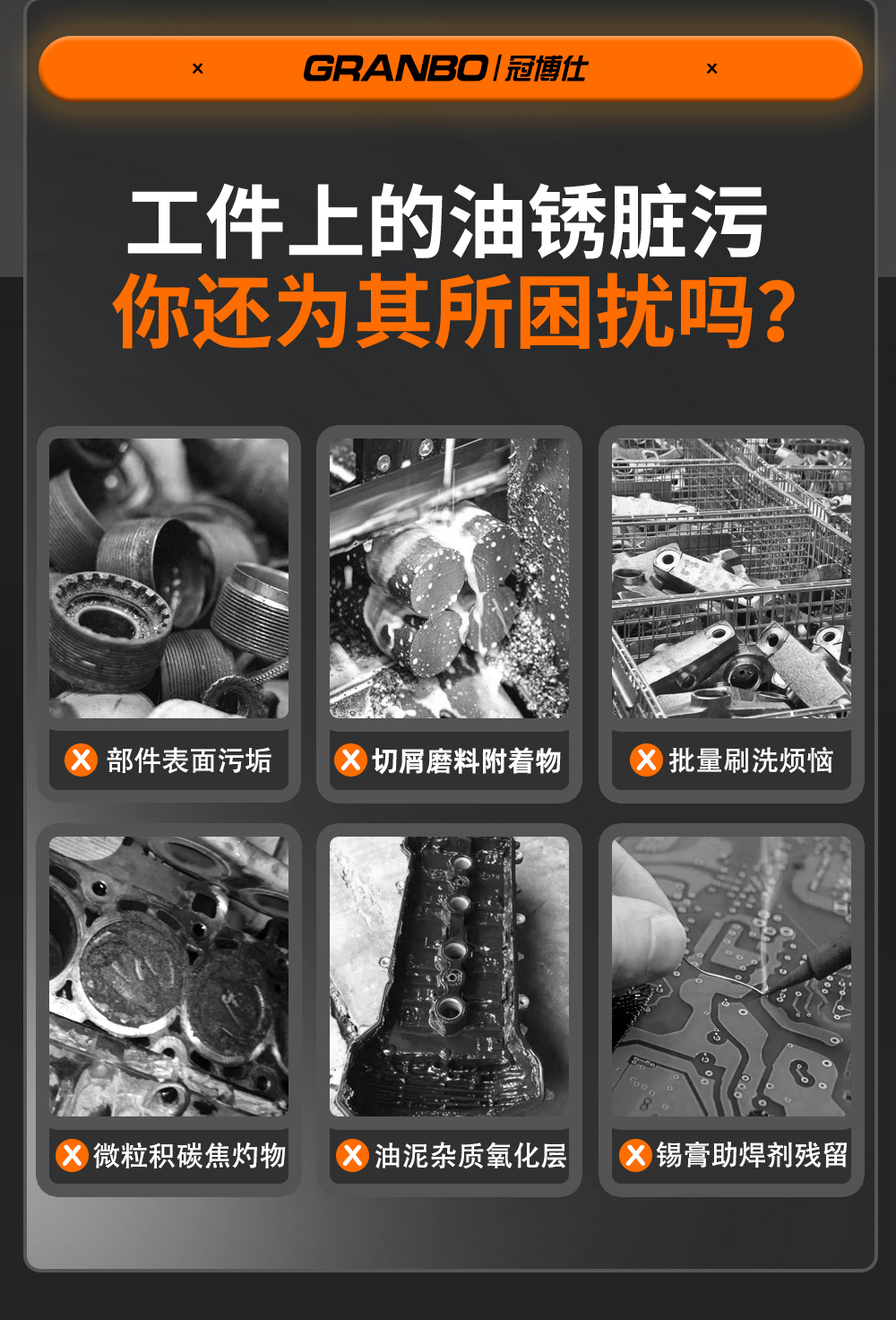 冠博仕GE72360H雙槽超聲波清洗機(jī)帶鼓風(fēng)烘干 | 360L/3600W | 高效去除油脂、鐵銹、油蠟、灰塵、切削液及氧化皮