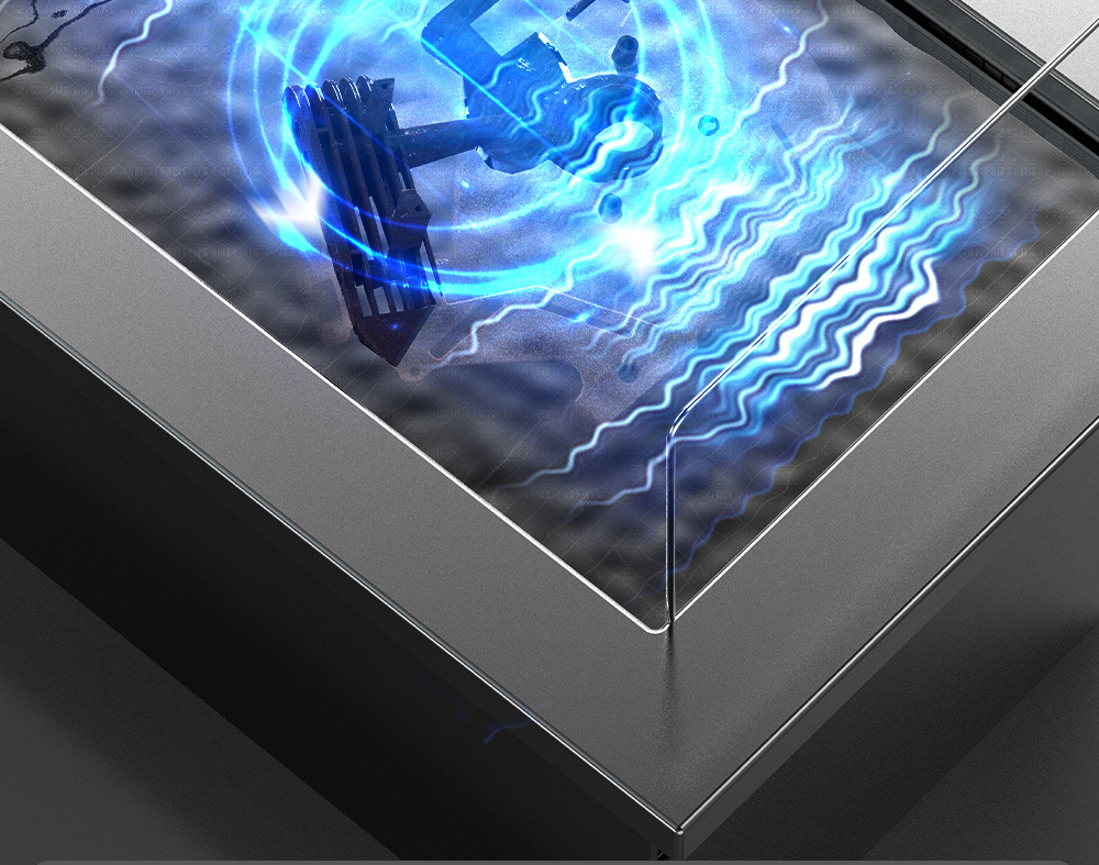 冠博仕GE72360H雙槽超聲波清洗機(jī)帶鼓風(fēng)烘干 | 360L/3600W | 高效去除油脂、鐵銹、油蠟、灰塵、切削液及氧化皮