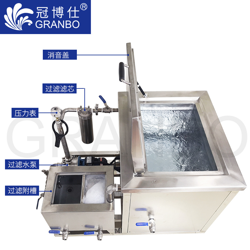 超聲波清洗機(jī)循環(huán)過濾系統(tǒng)的組成圖