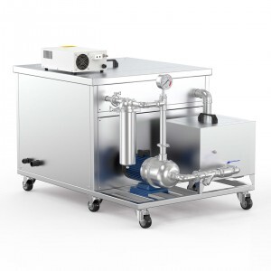 冠博仕GM72360L單槽過濾循環(huán)超聲波清洗機 | 360L/3600W | 工業(yè)級除油除銹設(shè)備可清洗桿角件、角碼、彎管、墊片