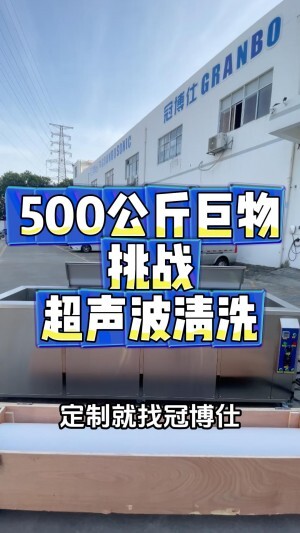 定制款冠博仕網(wǎng)紋輥超聲波清洗機(jī)